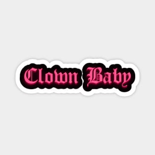 Clown Baby Sticker